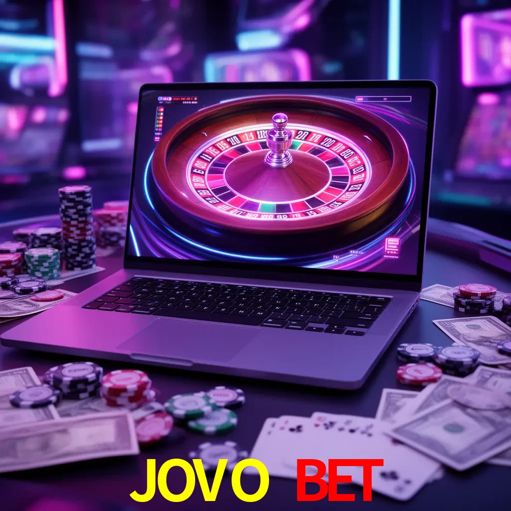 Centro móvil JOVO BET con casino, cajero, bonos, app y acceso de cuenta para México